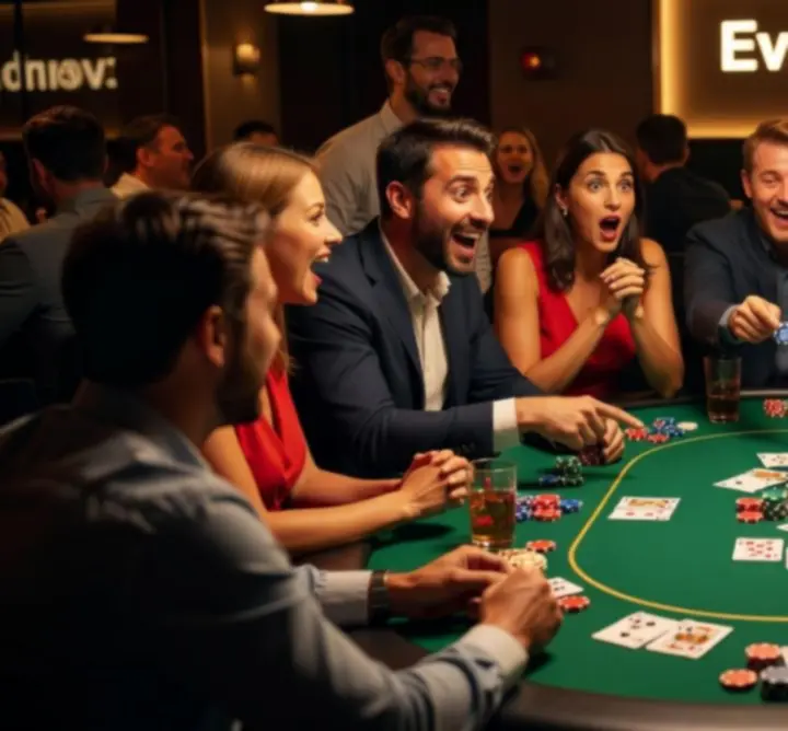 Galeria z wieczoru pokerowego zorganizowanego przez Elite Event Planning